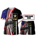 US Army 3D All Over Printed Unisex Shirts