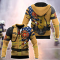 Firefighter 911 Patriot Day 3D All Over Printed Unisex Shirts