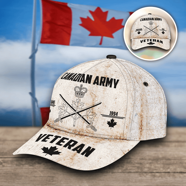 Custom Name XT Canadian Army Classic Cap PD13042103