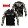 Personalized Mexican 3D All Over Printed Unisex Hoodie