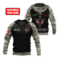 Personalized Mexican 3D All Over Printed Unisex Hoodie