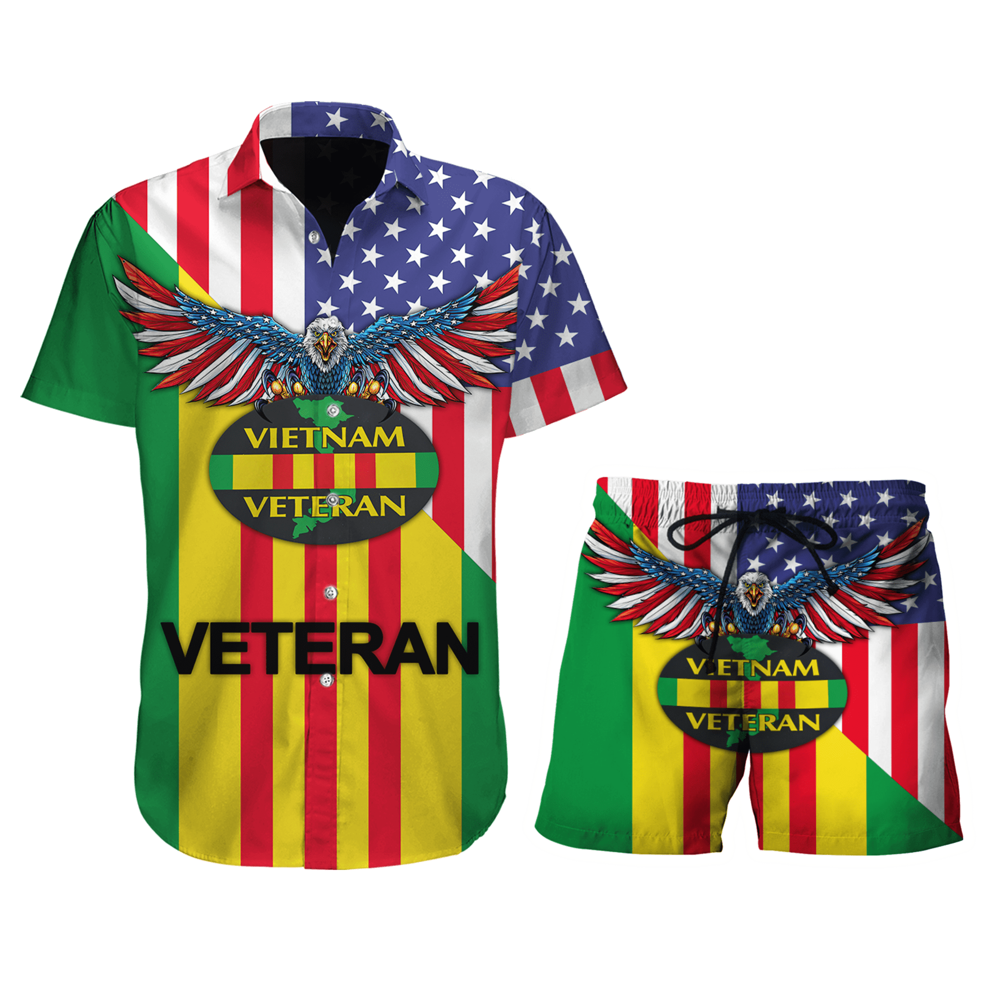 Veteran 3D All Over Printed Unisex Shirts