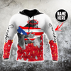 Customize Name God Love Puerto Rico Hoodie For Men And Women TNA08032107