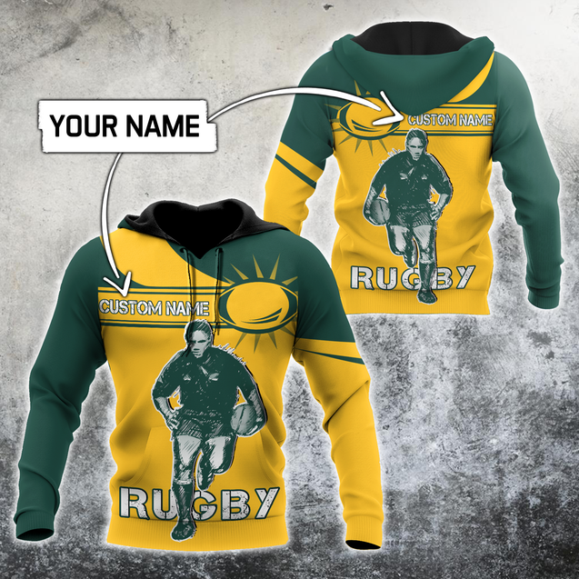 Personalized Australian Rugby 3D Printed Unisex Shirts