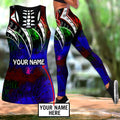 Amazing Polynesian Tattoo And Color Personalized Deluxe Legging & Tank top ML