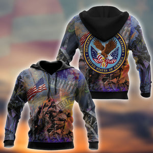 United States Army 3D All Over Printed Unisex Shirts