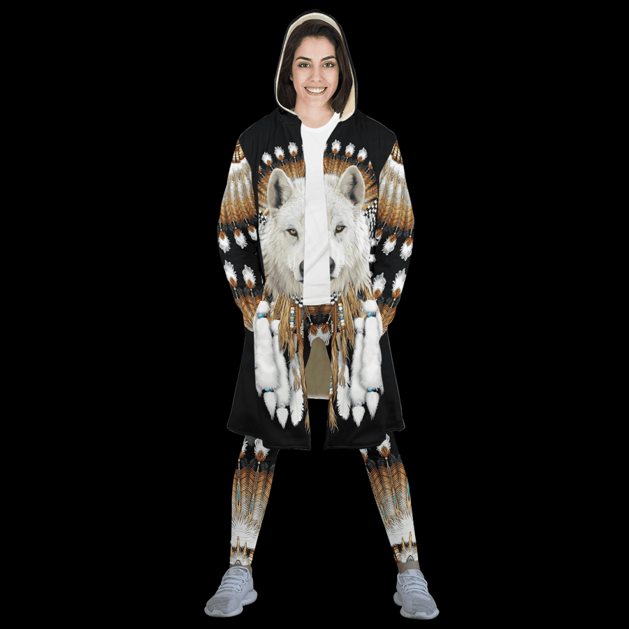 Native American 3D All Over Printed Legging + Cloak