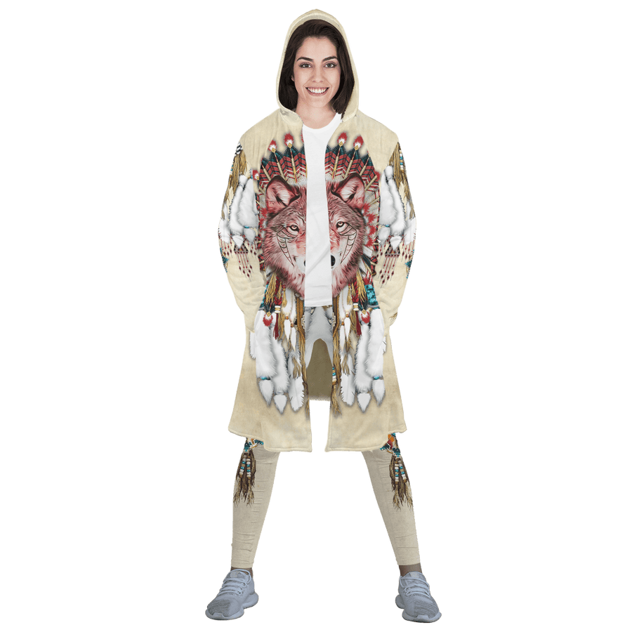 Native American 3D All Over Printed Legging + Cloak