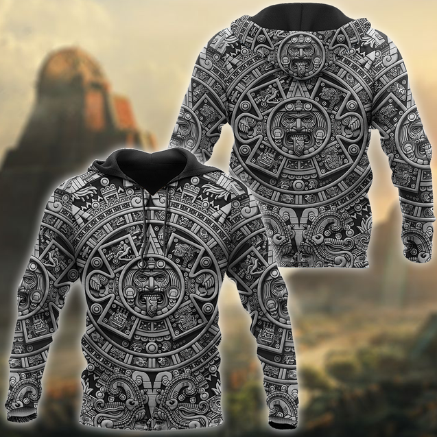 Aztec Mexico 3D All Over Printed Unisex Hoodie