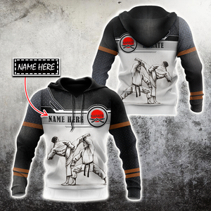 Customize Name Combat Karate Hoodie For Men And Women TNA15032102