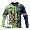 Personalized Name Horse Racing 3D All Over Printed Unisex Hoodie