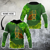 Premium Unisex Hoodie Custom Name Irish St.Patrick Celtic Knot ML