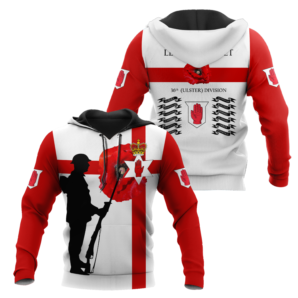 36th Division Remembrance Day Lest We Forget 3D All Over Printed Unisex Shirts