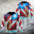 Custom Name Great Waves Puerto Rico Hoodie For Men And Women MH15032101