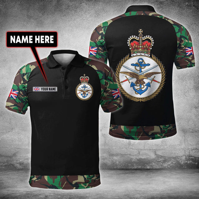 Custom Name XT British Armed Forces 3D Printed Shirts Pi25052104