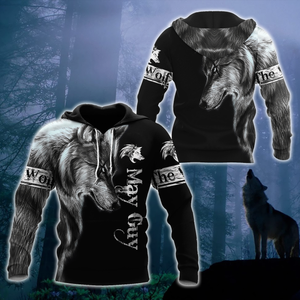 May Guy Wolf 3D Printed Unisex Shirts TN