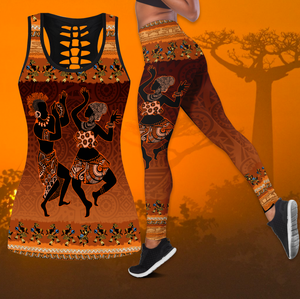 African Aya Combo Legging + Tank Top DA27042104