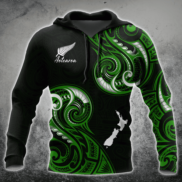 New Zealand Aotearoa 3D All Over Printed Unisex Shirts