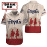 Customized Name Texas All Over Printed Unisex Shirts