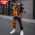 Customize Name Firefighter 3D All Over Printed Combo Hoodie + Sweatpant