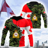 Canadian Army Pullover 3D All Over Printed Shirts NTN11032106