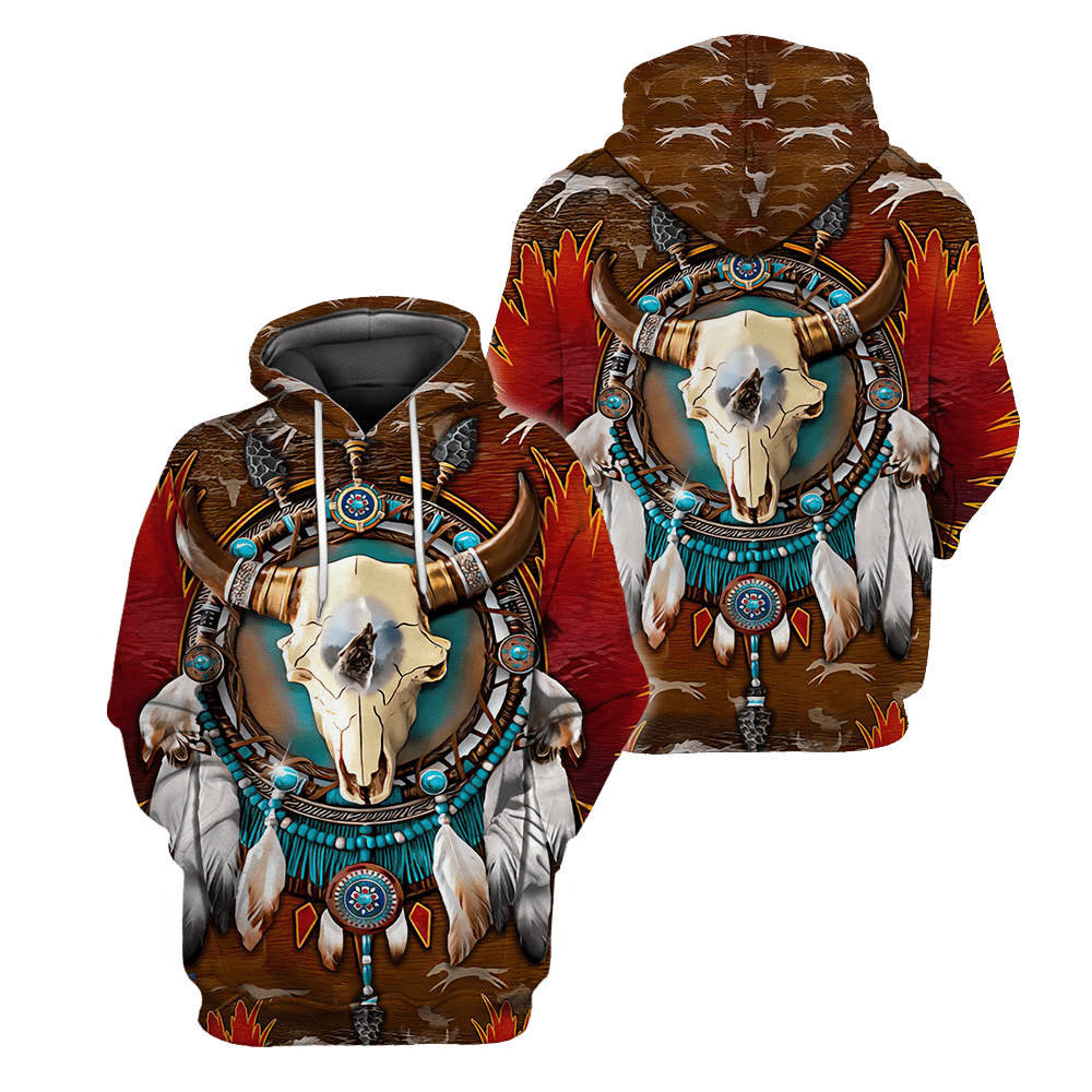 Native American 3D All Over Printed Shirts for Women