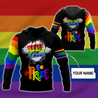 Customize Name LGBT Pride Hoodie For Men And Women SN07052101