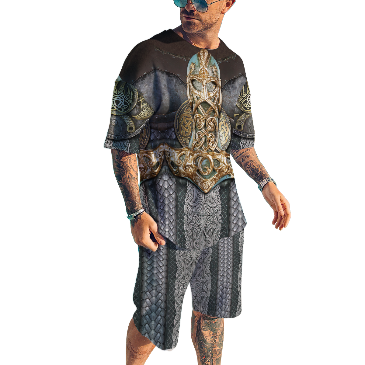 Viking Armor 3D All Over Printed Unisex Shirts