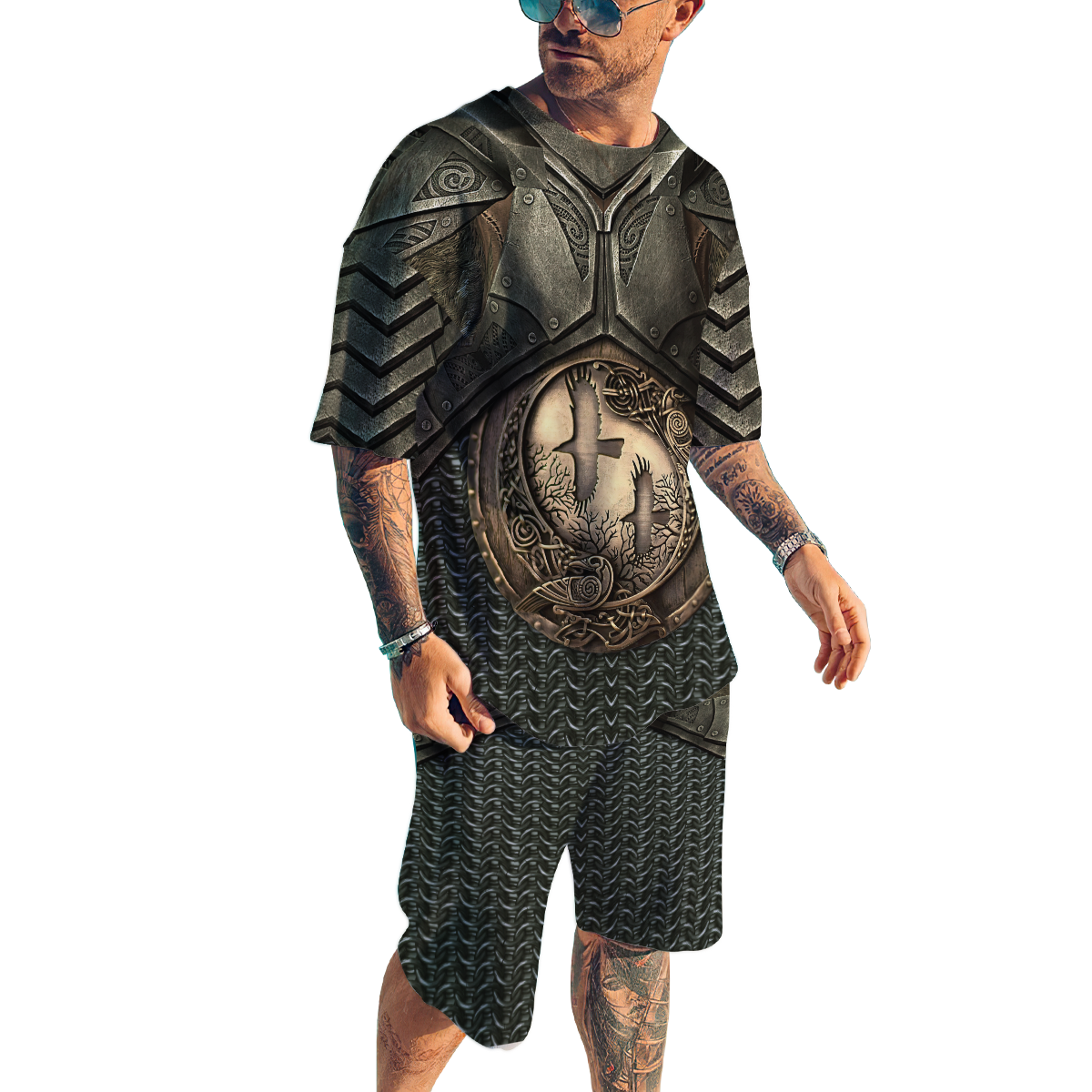 Viking Armor 3D All Over Printed Unisex Shirts