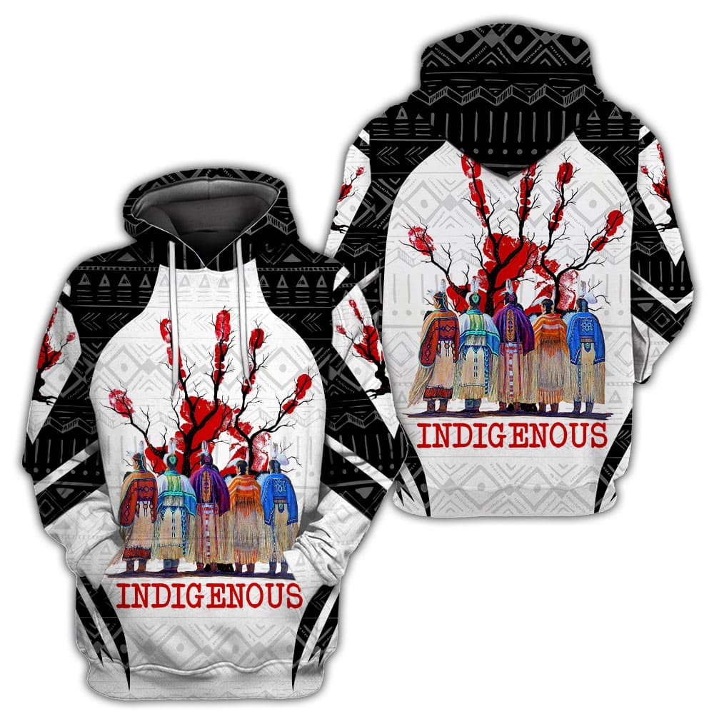 Native American 3D All Over Printed Shirts for Women