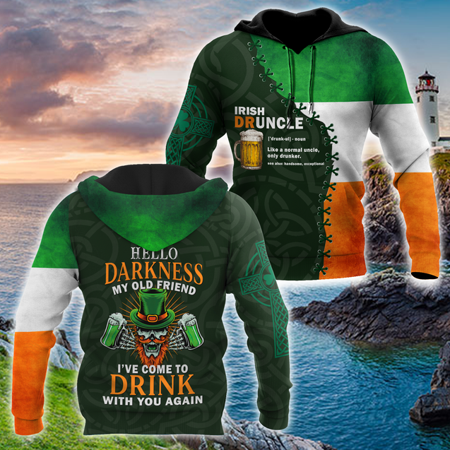 Irish Saint Patrick Day 3D All Over Printed Unisex Shirt