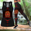 Customize Name Strong Women Firefighter Combo Outfit DA07042103