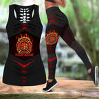 Customize Name Strong Women Firefighter Combo Outfit DA07042103