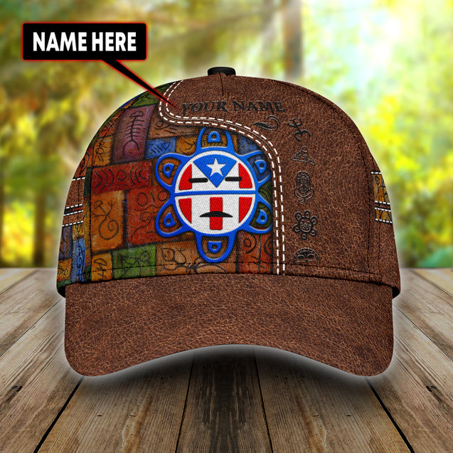 Customize Name Puerto Rico Classic Cap