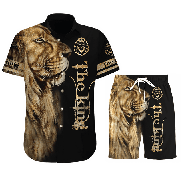 The King Combo Hawaii Shirt + Board Short