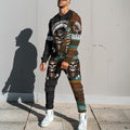 Native Skull 3D All Over Printed Combo Sweater + Sweatpant