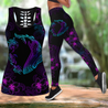 Turtle And Shark Hawaii 3D Over Printed Legging & Tank Top