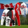 Canadian Veteran - Jesus 3D All Over Printed Shirts SN03032103.S1