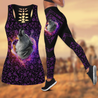 Wolf 3D All Over Printed Legging + Hollow Tank Combo