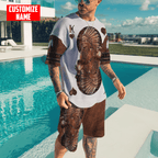 Customized name Native American 3D All Over Printed Unisex Shirts