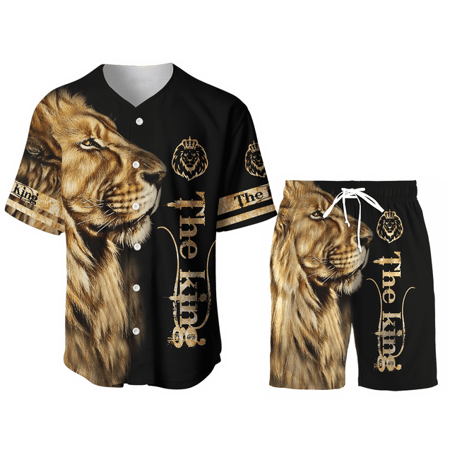 The King Combo Baseball Shirt + Board Short