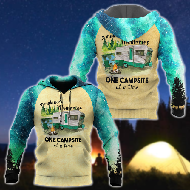 Camping 3D All Over Printed Hoodie DA19052107