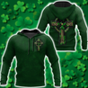 Irish St.Patrick day 3d hoodie shirt for men and women