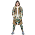 Native American 3D All Over Printed Legging + Cloak