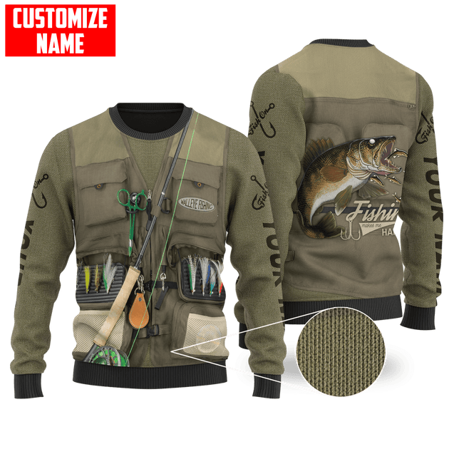 Customized name Fishing 3D All Over Printed Shirts