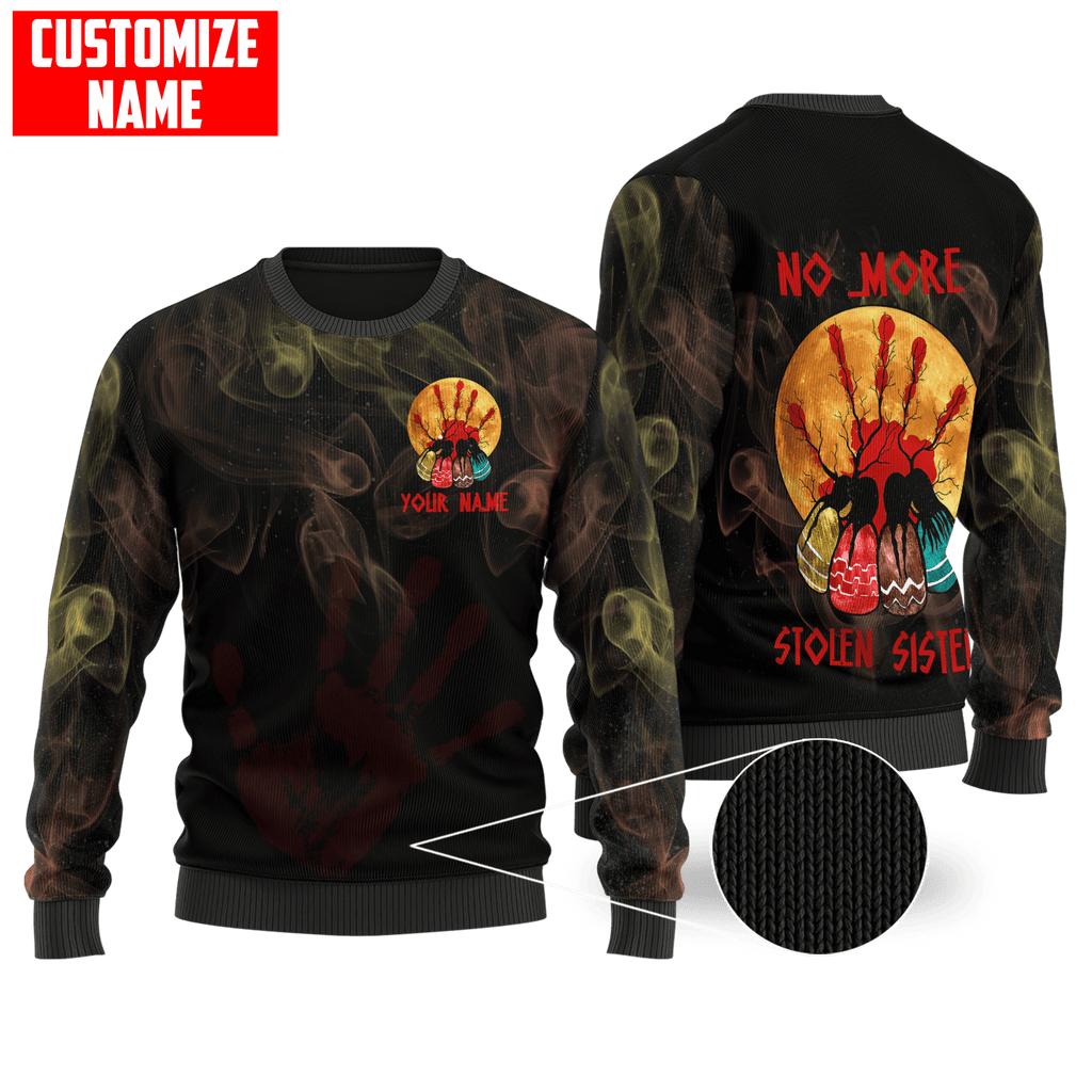 Customized name Native American No More Stolen Sisters 3D All Over Printed Unisex Shirts
