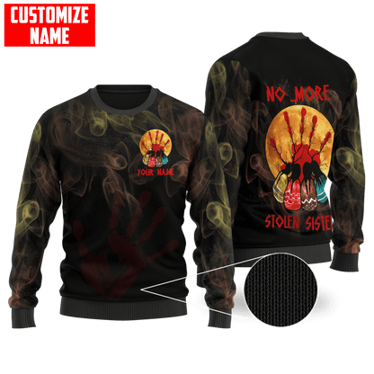 Customized name Native American No More Stolen Sisters 3D All Over Printed Unisex Shirts