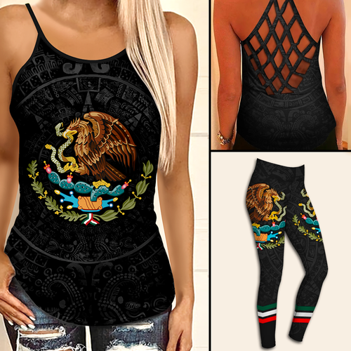 Mexico Combo Legging Camisole Tank