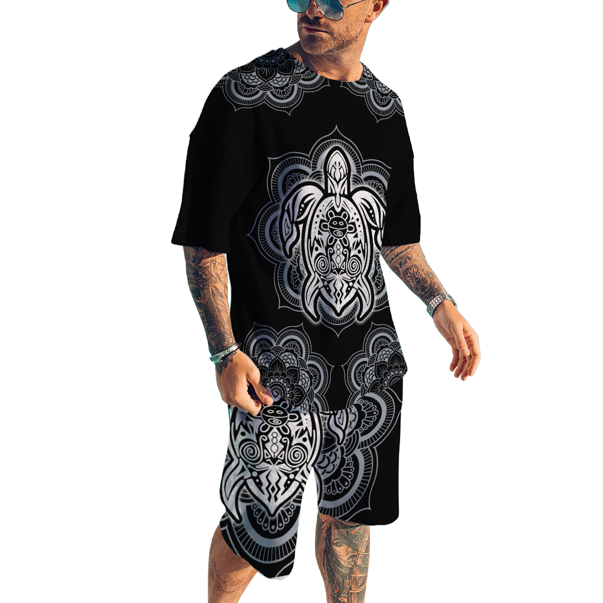 Puerto Rico Combo T-Shirt And Board Short MH02032102