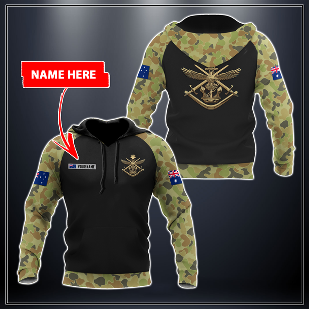 Personalized Australian Defence Force 3D Printed Unisex Shirts TN PD29032103